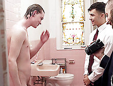 Hot Priest And A Missionary Boy Anally Fuck A New Recruit