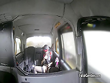 Costumed Slut Anal Fucked In Taxi
