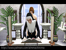 Youthful Priest Romps Nun In Church Part 1 - Tales For Adults