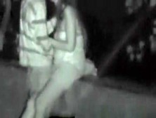 Young Couples Spied In The Night