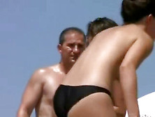 Hidden Cam Films A Congenital Huge Breasted Nudist Beach