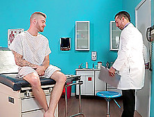 Blonde Gay Dude Pounded Hard By His Doctor At The Office