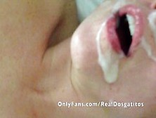 Double Facial In Front Of My Husband