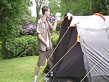 In Tents Orgasms - Busted By Two Twinks