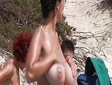 Beach Milf Voyeur (Big Tits)