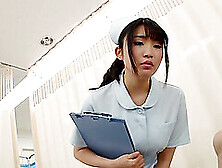 Japanese Nurse Removes Her Panties And Rides A Lucky Patient