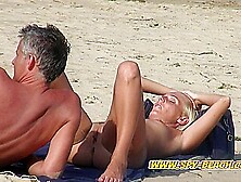 Horny Voyeur Beach Amateur Couples Compilation Video