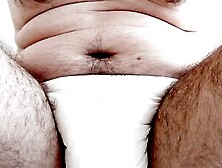 10 Minutes Of Peeing A Diaper Of A Chubby Hairy Gainer