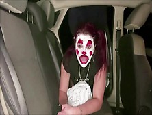 On The Hunt Halloween Edition Hooker Clown Gets Boned By Large Meat Ebony Dude