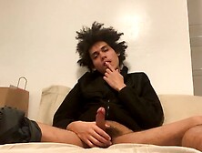 Horny Latino Twink Touches Himself And Jerks Off Passionately