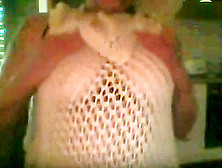 Milf With Fat Tits In See Through, Nice Tits
