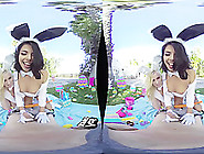Bailey Brooke Gina Valentina In Easter Bunnies - Wankzvr