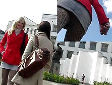 Extraordinary Upskirt Clip