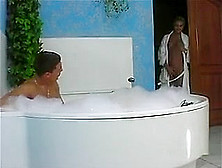 Hot Teen Couple Shows Great Gagging Skills In Spa