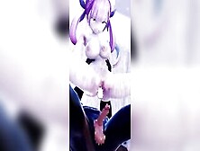 【Mmd R-Teenie Sex Dance】Girl Ride Intensely And Gets Up And Down On The Huge Chocolate Cockホット[Mmd R-18]
