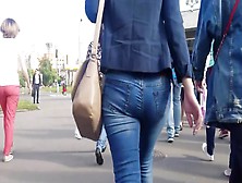 Hot Russian Ass On The Street