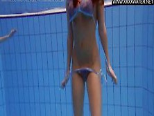 Three Hot Bitches Naked In The Pool (Jennifer Cheeks)