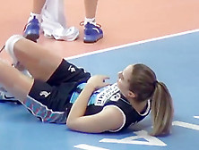 Turkish Volleyball Girls Damla Cakiroglu Hale Kantarciogu