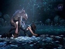 Tomb Raider Lara Croft Cave Monster Fuck - Gob Bluth