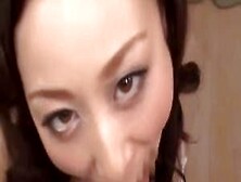 Lovely Japanese Slut Yu Kawakami Sucks Dick And Swallows Cum