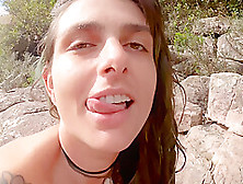 Naughty Girlfriend Likes To Fuck Into Nature With Dread Hot