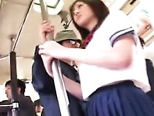 Beautiful Japanese Schoolgirl With A Heavenly Ass Gets Used