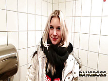 Blonde German Teen In Milky Perky Jacket And Fur Hood Blowjob