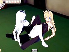 Bowsette And Booette Have Fun