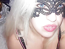 Cumming In The Masked Blondes Face