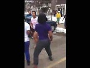 Black Girl Fight Tits Out