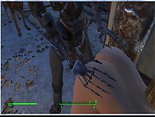 Iron Sex Toy Satisfies The Whore Well | Porno Game 3D,  Fallout Four Sex Mod