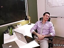 Gay Co Workers Rimjob And Anal Fuck In The Office
