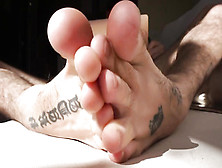 Enormous Soles Yam-Sized Toes Moster Weenie & Testicles - Snuffle & Idolize