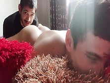 Amazing Hot Jock Allow Me To Smell His Ass And Licked