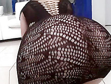 Veronica Morre - Anal In Lacy Fishnets - Butthole Fever.
