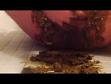 Bajsrunk/wanking With Poop