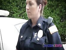 Outdoors Interracial Harcore Sex With White Perv Female Cops