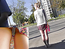 Cute Classic Panties Exposed In Amateur Upskirt Vids