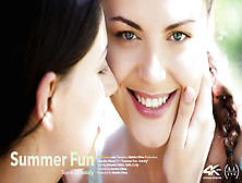 Summer Fun Episode 2 - Satisfy - Miranda Miller & Sofia Curly - Vivthomas