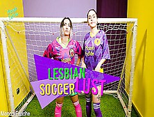 Lesbian Soccer Lust - Ava D Amore And Lucy Strawberry