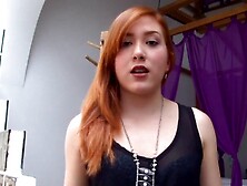 Cock-Hungry Redhead Catalina Colorado Sucks A Dick Passionately