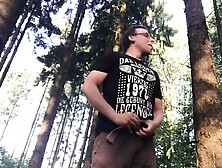 Handjob In The Forest
