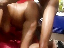 Oiled Black Long Booty Loves Big Black Cock Tommy Guther