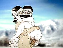 Kakushi Froze On The Mountains And Decided To Warm Up By Fucking !hentai - Demon Slayer 2D (Anime Cartoon )