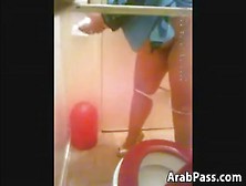 Spy Camera Watches Arab Woman Piss