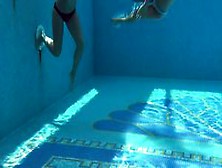 Very Hot Underwater Erotics With Two Lesbians