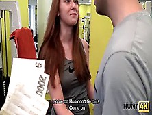 Redhead Czech Teen 18 Is Trained Hard In Gym & Ready For Cash Pov Sex
