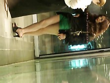 Phenomenal Asian Girl With Hot Legs And Feet Looks Really Good In Her Sexy Outfit