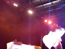 Erotic Strip Girl And Guy Get Naked On Stage