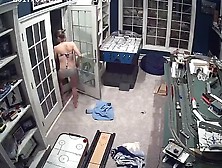 Unsecured Security Camera After Jacuzzi
